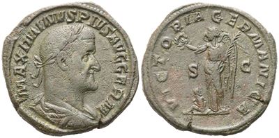 Maximinus i (235-238), Sestertius, Rome, 236-237; Æ (25,17 G; 32,2 MM; 12 H)