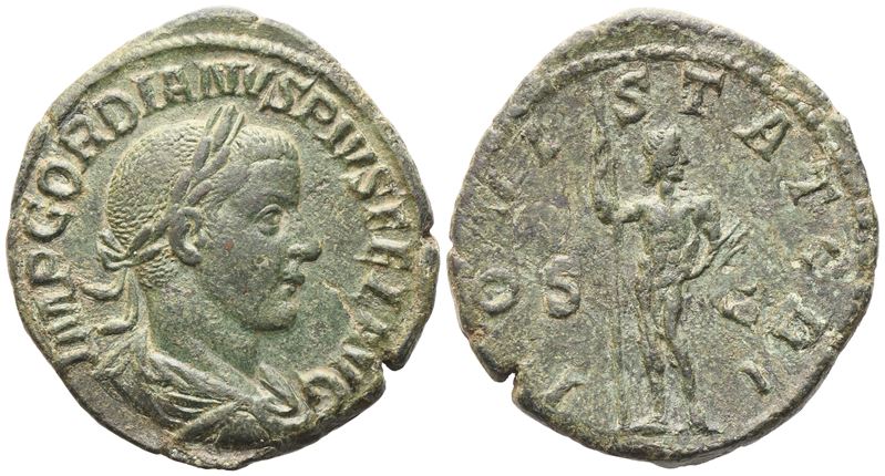 Gordiano III, Sestertzio (Sestertius), Roma, 241-243 d.C.