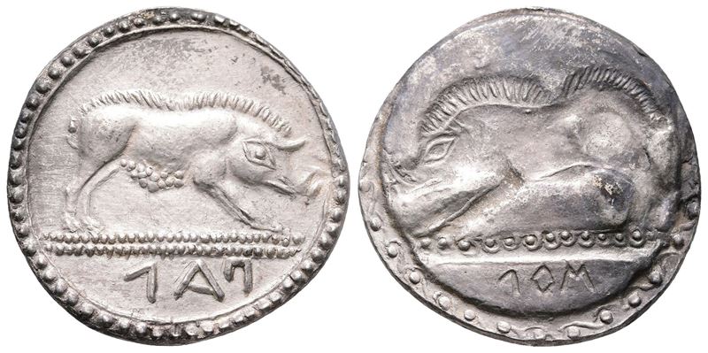Northern Lucania, Pal/mol. Replica Of Ar Stater (27mm, 8.18g).