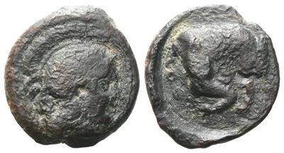 Southern Lucania, Thourioi, C. 435-410/405 Bc. Æ (14 MM, 2.19 G).