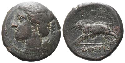 Sicily, Akragas. Phintias (287-279 Bc).