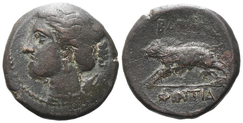 Sicily, Akragas. Phintias (287-279 Bc).