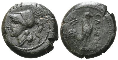 Northern Campania, Cales, C. 265-240 Bc. Æ (19 MM, 6.61 G).