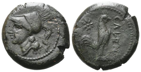 Northern Campania, Cales, c. 265-240 BC. Æ (19 mm, 6.61 g).