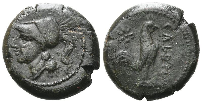 Northern Campania, Cales, C. 265-240 Bc. Æ (19 MM, 6.61 G).