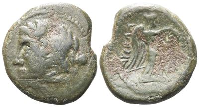 Northern Apulia, Ausculum, C. 240 Bc. Æ (19 MM, 4.43 G).