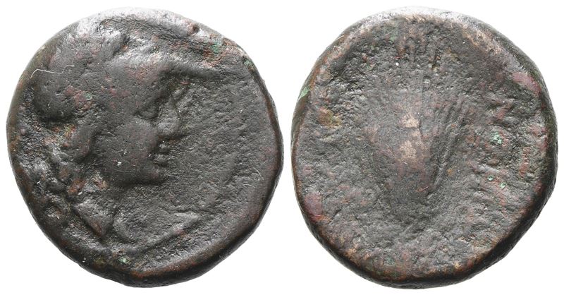 Southern Apulia, Butuntum, C. 275-225 Bc. Æ (20 MM, 8.17 G).