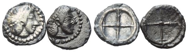 Lot of 2 AR coins to be catalogued. Lot sold as is, no returns.