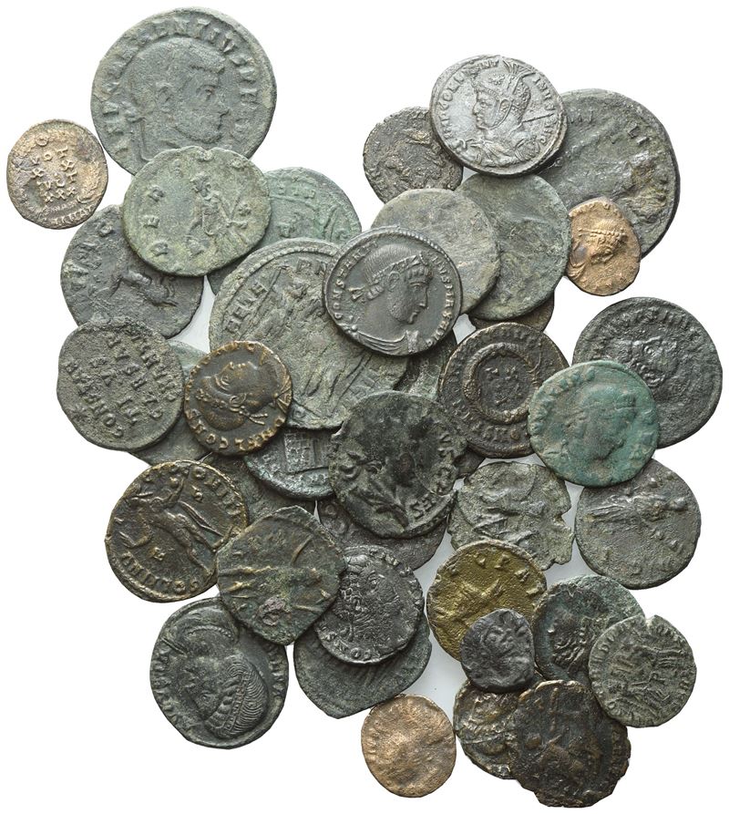 Collezione di 42 monete romane non catalogate