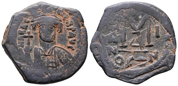 Heraclius (610-641). Æ 40 Nummi (30mm, 10.86g).