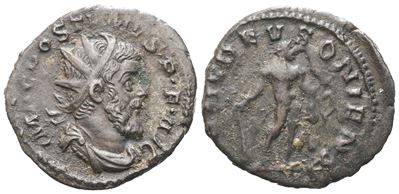 Postumus (imperium Galliarum, 260-269), Antoninianus, Treveri, 260-261; Bi (4,05 G; 22 MM; 6 H)