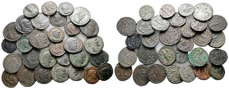Lot Of 30 Roman Æ Coins