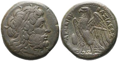 Ptolemaic Kings Of Egypt, Ptolemy II Philadelphos (285-246 Bc), Bronze, Uncertain Mint in Sicily,...