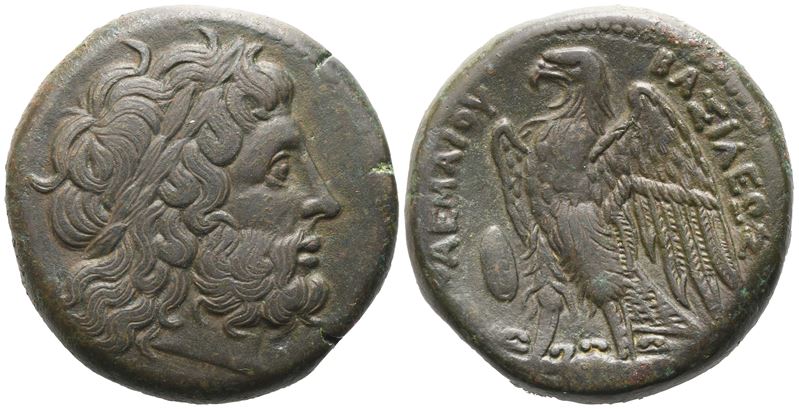 Ptolemaic Kings Of Egypt, Ptolemy II Philadelphos (285-246 Bc), Bronze, Uncertain Mint in Sicily,...