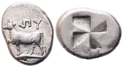 Bithynia, Kalchedon, Drachm, C. 367-340 Bc; Ar (5,28 G; 18,3 MM; 12 H)