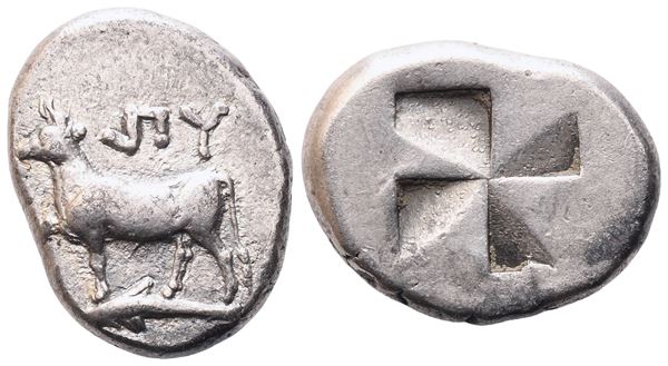 Bithynia, Kalchedon, Drachm, c. 367-340 BC; AR (5,28 g; 18,3 mm; 12 h)