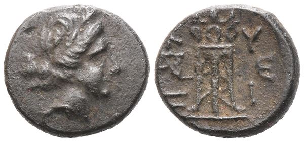 Mysia, Kyzikos, Æ, 3rd century BC (1,30 g; 11,6 mm; 12 h) 