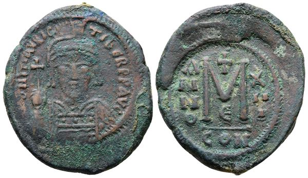 Maurice Tiberius (582-602). Æ 40 Nummi (30mm, 13.69g).