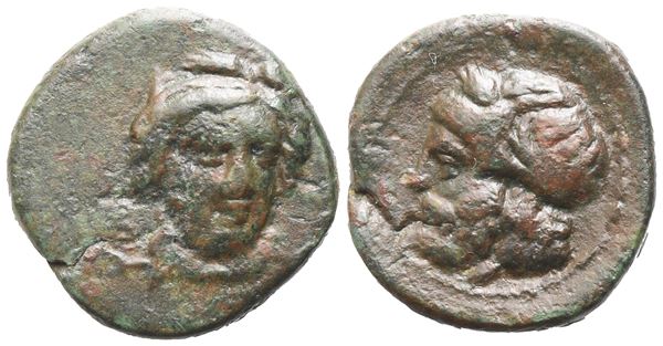 Sicily, Gela, Bronze, c. 339-310 BC; Æ (2,60 g; 14,7 mm; 9 h)