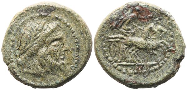 Sicily, Syracuse (Roman Rule), Bronze, after 212 BC; Æ (8,72 g; 20,8 mm; 12 h)