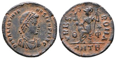 Valentinian II (375-392). Æ (18mm, 2.49g).