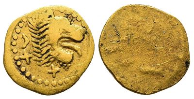 Etruria, Populonia, C. 300-250 Bc. Replica Of Av 25 Asses (13mm, 1.40g).