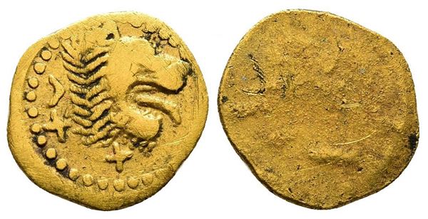 Etruria, Populonia, c. 300-250 BC. Replica of AV 25 Asses (13mm, 1.40g).