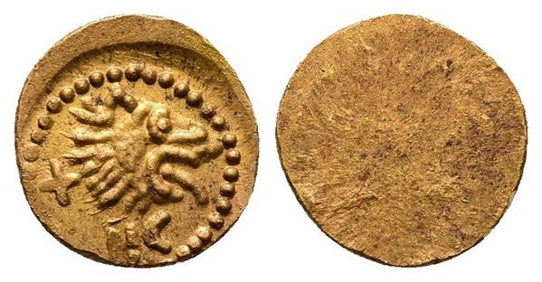 Etruria, Populonia, c. 300-250 BC. Replica of AV 12 1/2 Asses (10mm, 0.73g).  - Auction Greek, Roman and Byzantine Coins	 - Bertolami Fine Art - Prague