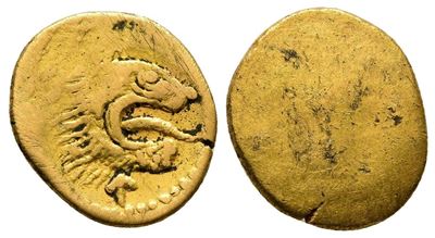 Etruria, Populonia, C. 300-250 Bc. Replica Of Av 50 Asses (16mm, 4.14g).