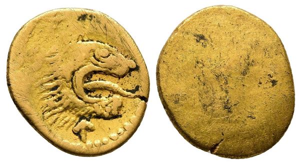 Etruria, Populonia, c. 300-250 BC. Replica of AV 50 Asses (16mm, 4.14g).  - Auction Greek, Roman and Byzantine Coins	 - Bertolami Fine Art - Prague