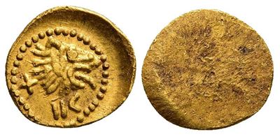 Etruria, Populonia, C. 300-250 Bc. Replica Of Av 12 1/2 Asses (11mm, 0.73g).
