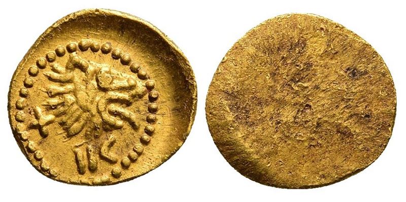 Etruria, Populonia, C. 300-250 Bc. Replica Of Av 12 1/2 Asses (11mm, 0.73g).