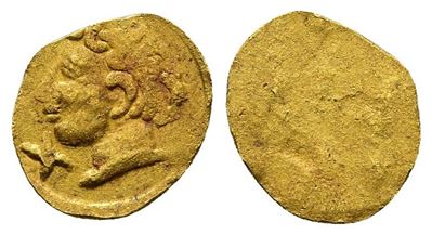 Etruria, Populonia, C. 300-250 Bc. Replica Of Av 10 Asses (11mm, 0.52g).