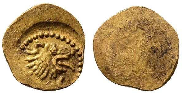 Etruria, Populonia, c. 300-250 BC. Replica of AV 12 1/2 Asses (10mm, 0.77g).