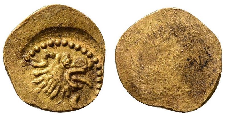 Etruria, Populonia, C. 300-250 Bc. Replica Of Av 12 1/2 Asses (10mm, 0.77g).