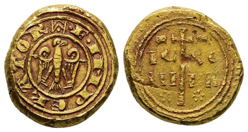 Italy, Sicily, Messina Or Brindisi. Federico II (1197-1250). Replica Of Av Multiplo di Tarì (16mm...
