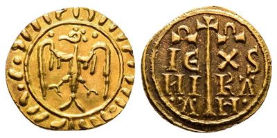 Italy, Sicily, Messina Or Brindisi. Federico II (1197-1250). Replica Of Av Tarì (13mm, 1.37g).