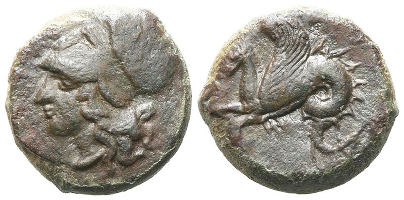 Sicily, Syracuse, 400-390 Bc. Æ Litra (17mm, 6.17g).