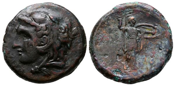 Sicily, Syracuse. Pyrrhos (278-276 BC). Æ (24mm, 9.87g).