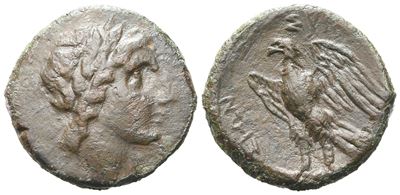 Sicily, Syracuse. Hiketas II (287-278 Bc). Æ (21mm, 6.78g)