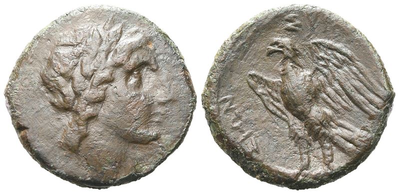 Sicily, Syracuse. Hiketas II (287-278 Bc). Æ (21mm, 6.78g)