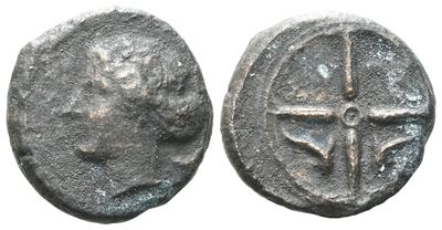 Sicily, Syracuse, C. 415-405 Bc. Æ Hemilitron (15mm, 3.38g).