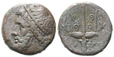 Sicily, Syracuse. Hieron II (275-215 Bc). Æ (20mm, 8.30g).