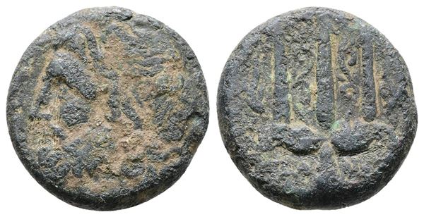 Sicily, Syracuse. Hieron II (275-215 BC). Æ (18mm, 5.03g).  - Auction Greek, Roman and Byzantine Coins	 - Bertolami Fine Art - Prague