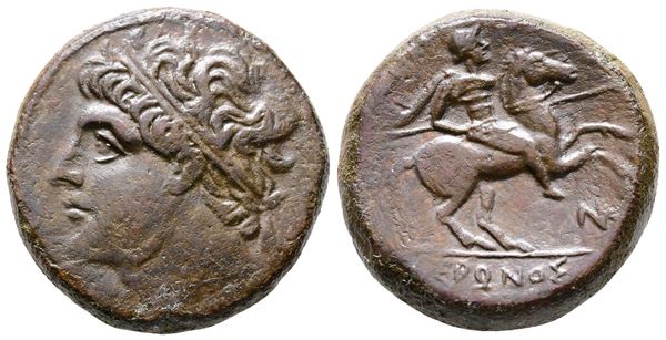 Sicily, Syracuse. Hieron II (275-215 BC). Æ (26mm, 18.63g).