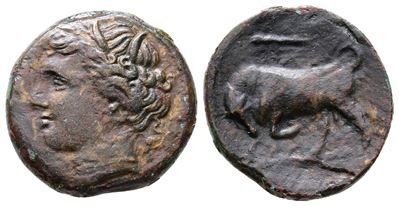 Sicily, Syracuse. Hieron II (275-215 Bc). Æ (20mm, 5.614g),