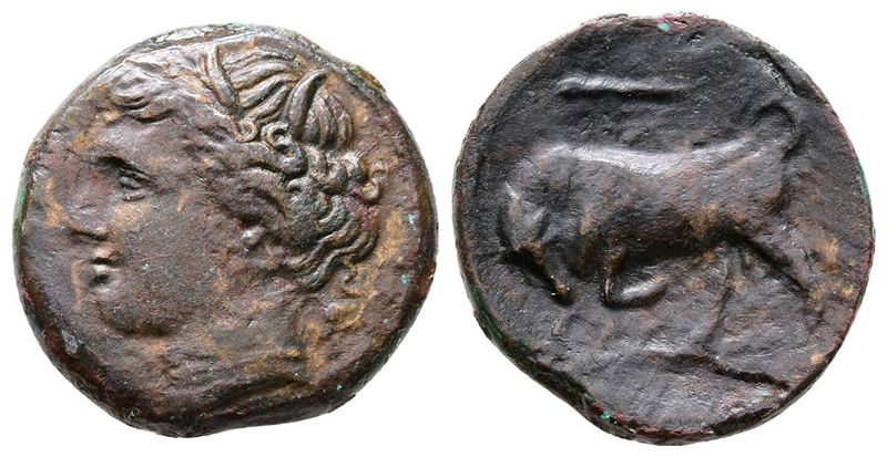 Sicily, Syracuse. Hieron II (275-215 Bc). Æ (20mm, 5.614g),