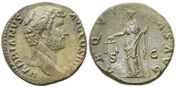 Hadrian (117-138), Sestertius, Rome, 134-138; Æ (25,62 g; 29,6 mm; 6 h)