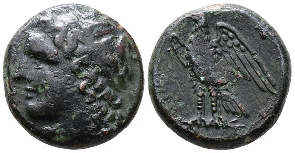 Sicily, Syracuse. Hiketas II (287-278 BC). Æ (21mm, 9.45g)