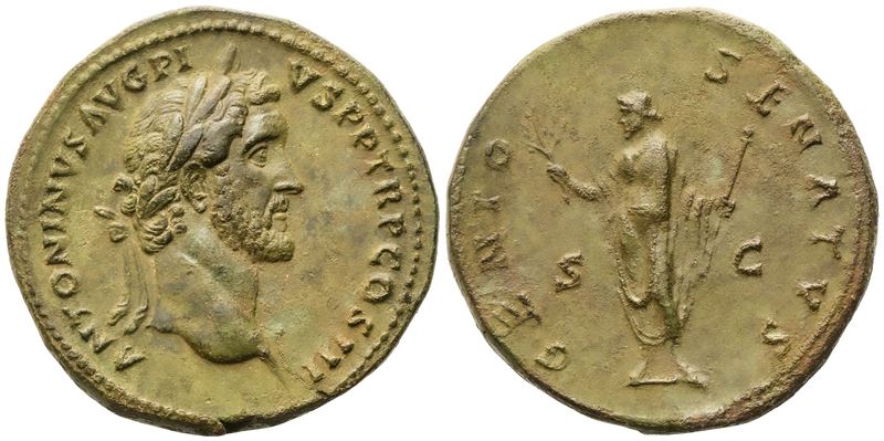 Antoninus Pius, Sestertius (Roma), 140-143 d.C.